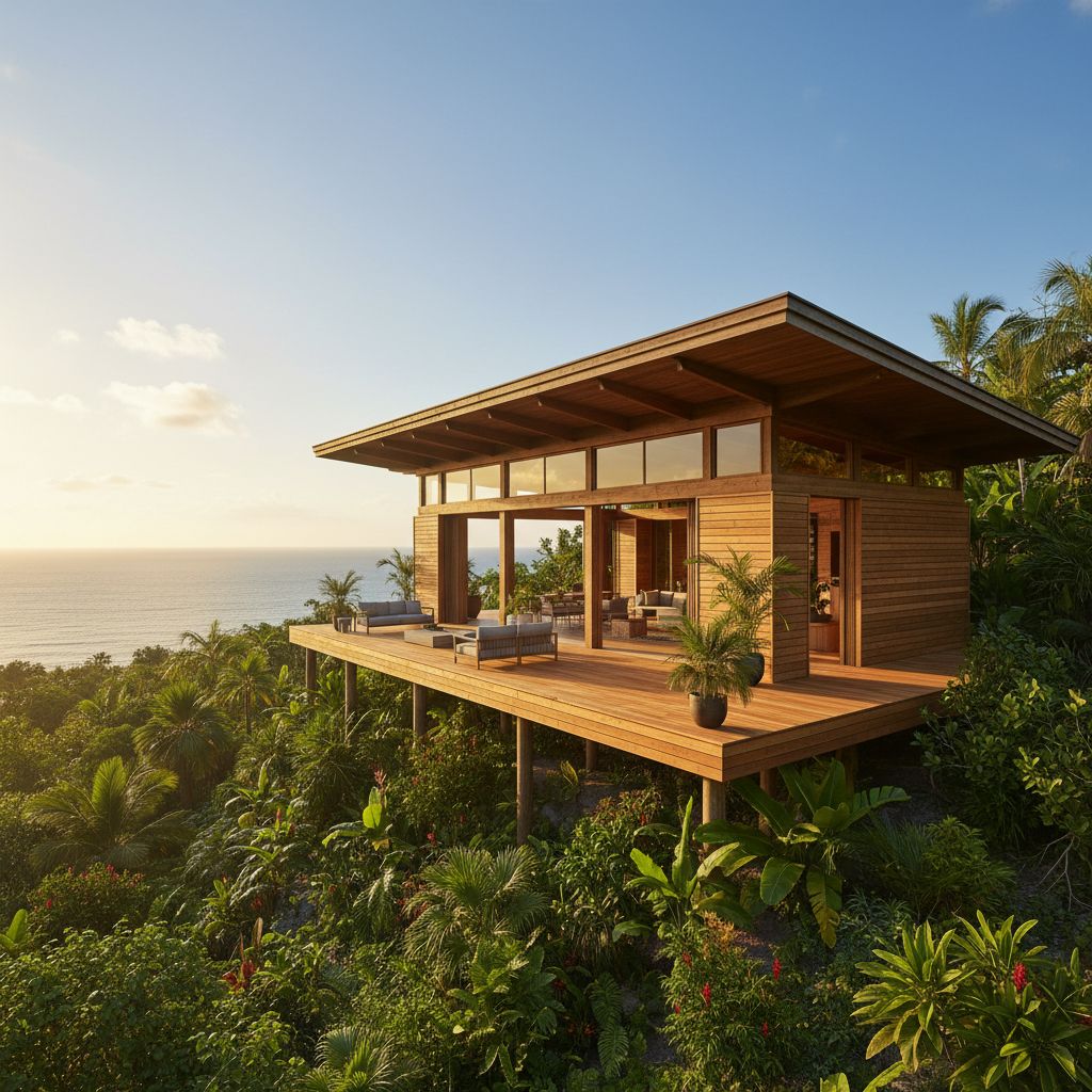 Construire une maison bois en Guadeloupe : guide complet 2026