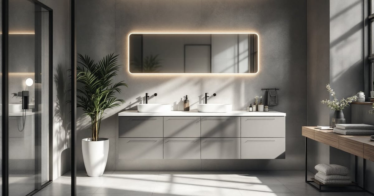 Meubles salle de bain : comment bien choisir son ensemble vasque, miroir et rangement