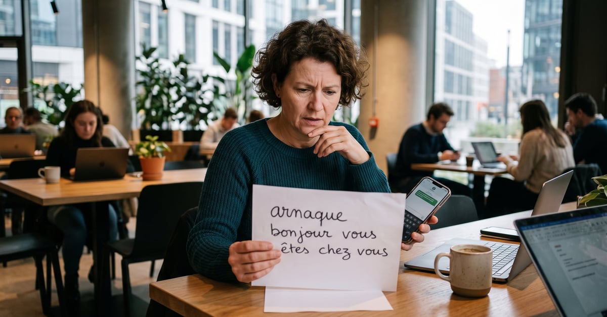 Arnaque « Bonjour, vous êtes chez vous » : comment réagir