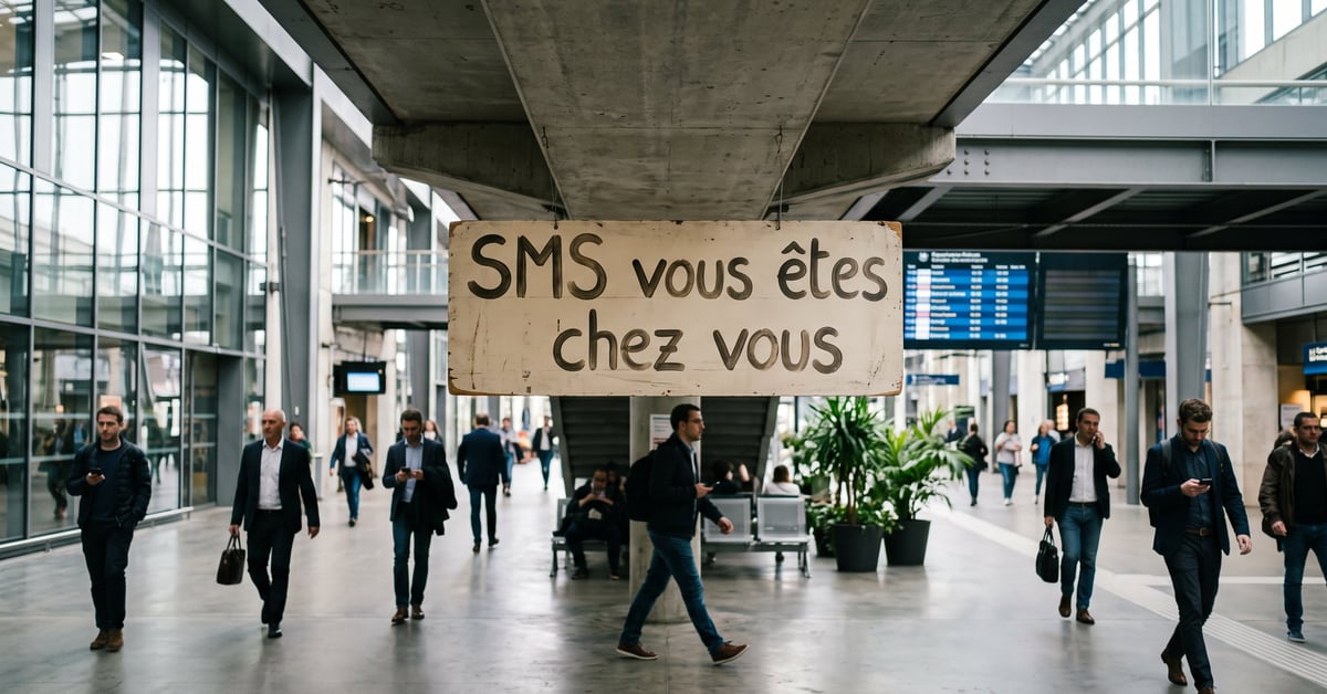 SMS « Vous êtes chez vous » : à quoi sert cette notification ?